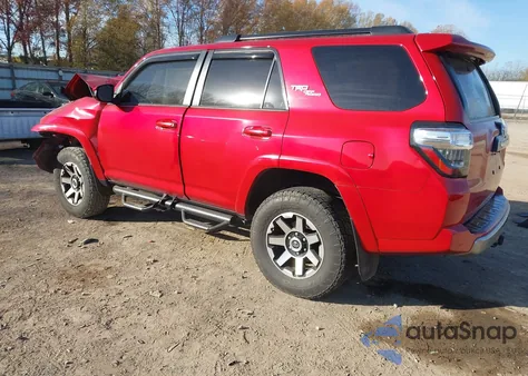 2019 Toyota 4Runner Trd Off Road from USA, damaged, VIN JTEBU5JR2K5668584